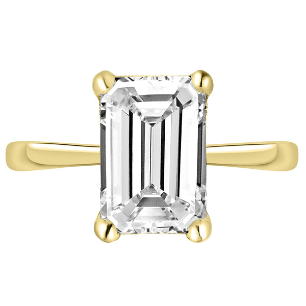 1.00ct Lab Grown Diamond Ring in 18ct Yellow Gold