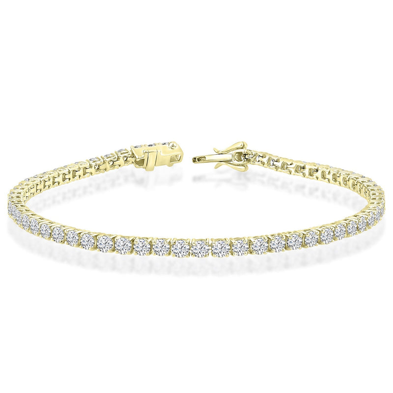 2.00ct Lab Grown Diamond Bracelet in 18ct Yellow Gold