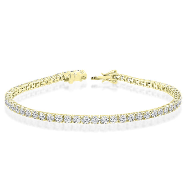 3.00ct Lab Grown Diamond Bracelet in 18ct Yellow Gold