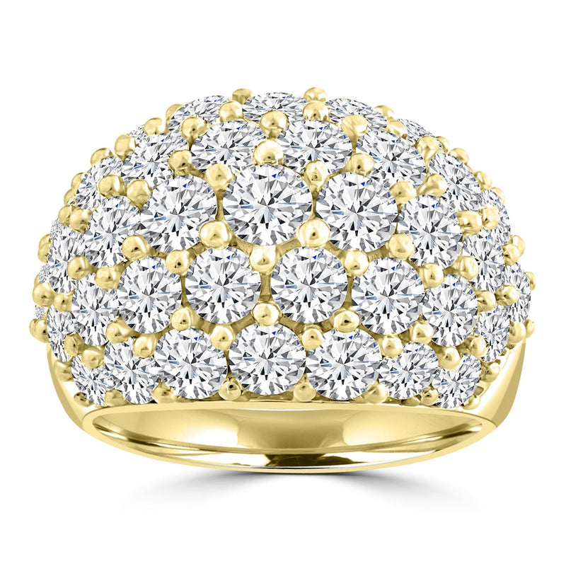 4.70ct Lab Grown Diamond Ring in 18ct Yellow Gold