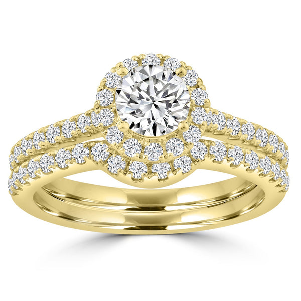 1.50ct Lab Grown Diamond Ring in 18ct Yellow Gold