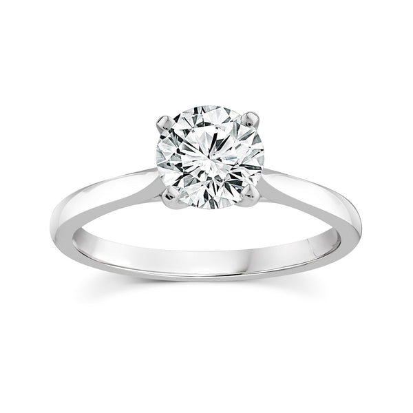 1.00ct Lab Grown Diamond Ring in 18K White Gold