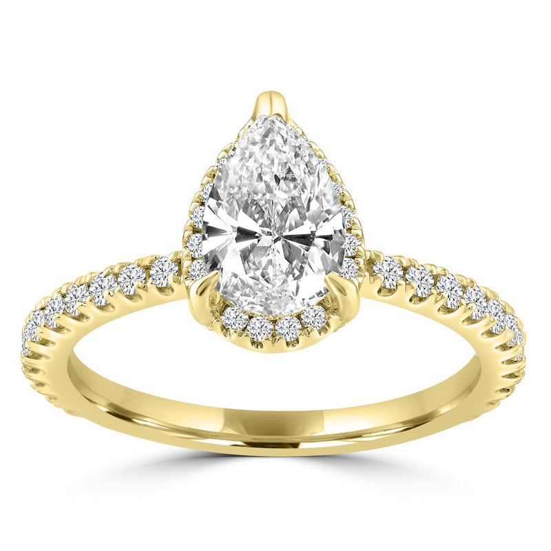 1.40ct Lab Grown Diamond Ring in 18ct Yellow Gold