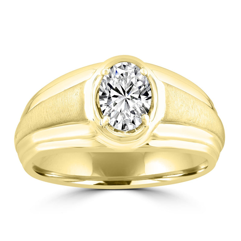 1.00ct Lab Grown Diamond Ring in 18ct Yellow Gold