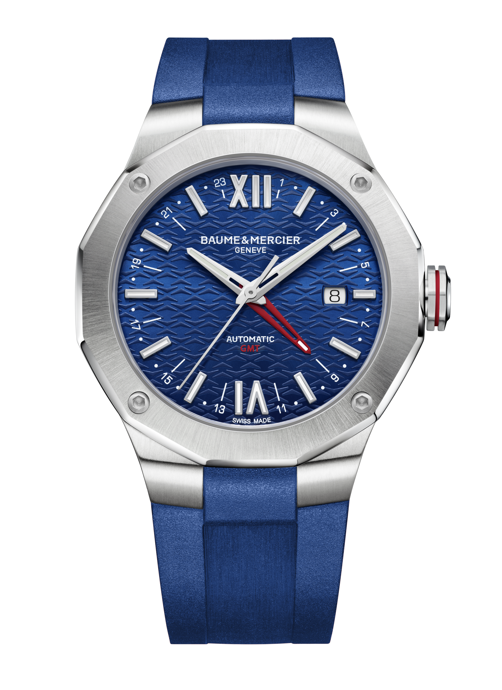 Baume & Mercier Riviera Automatic Watch Date Display - 42mm