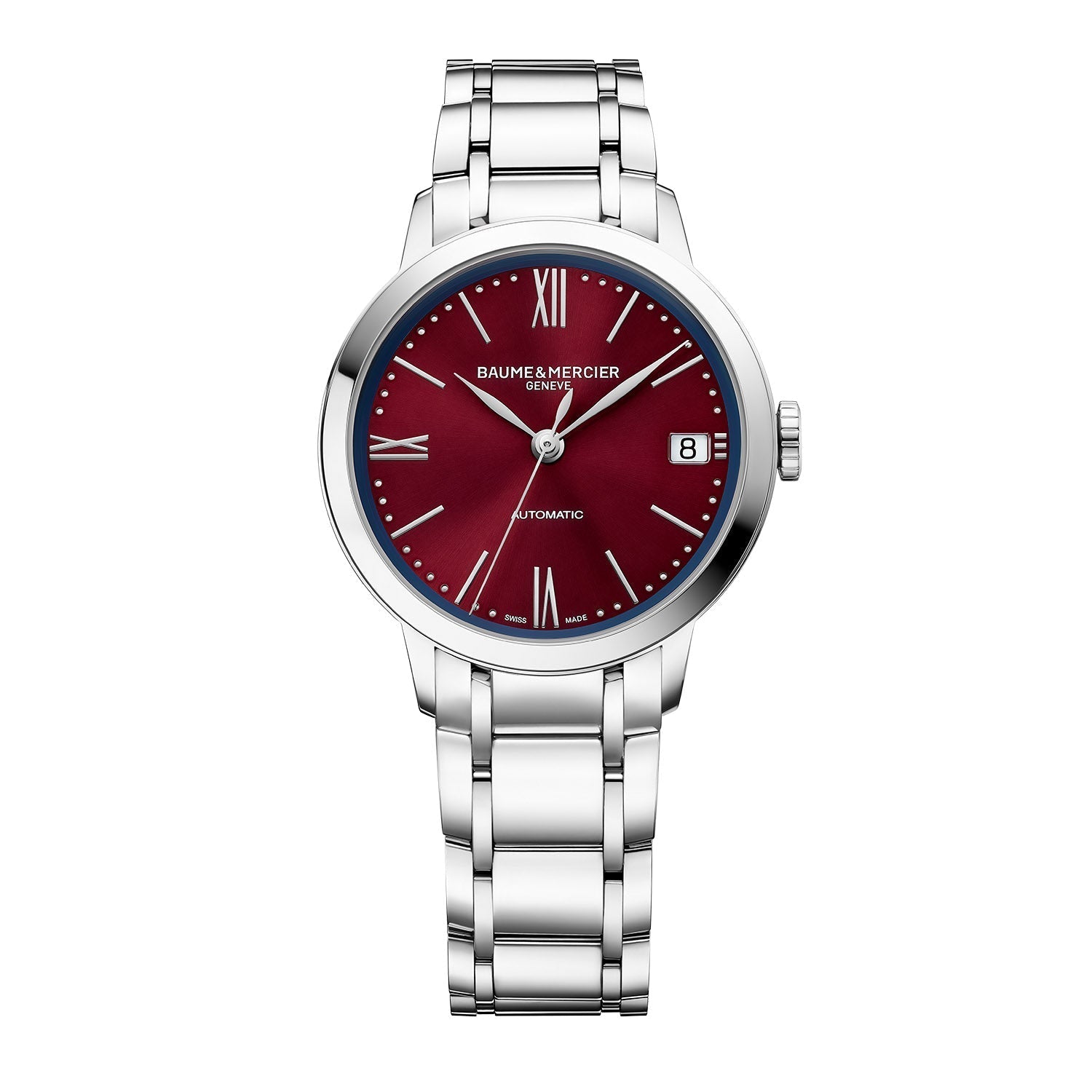 Baume & Mercier Classima Automatic Watch Date Display - 34mm