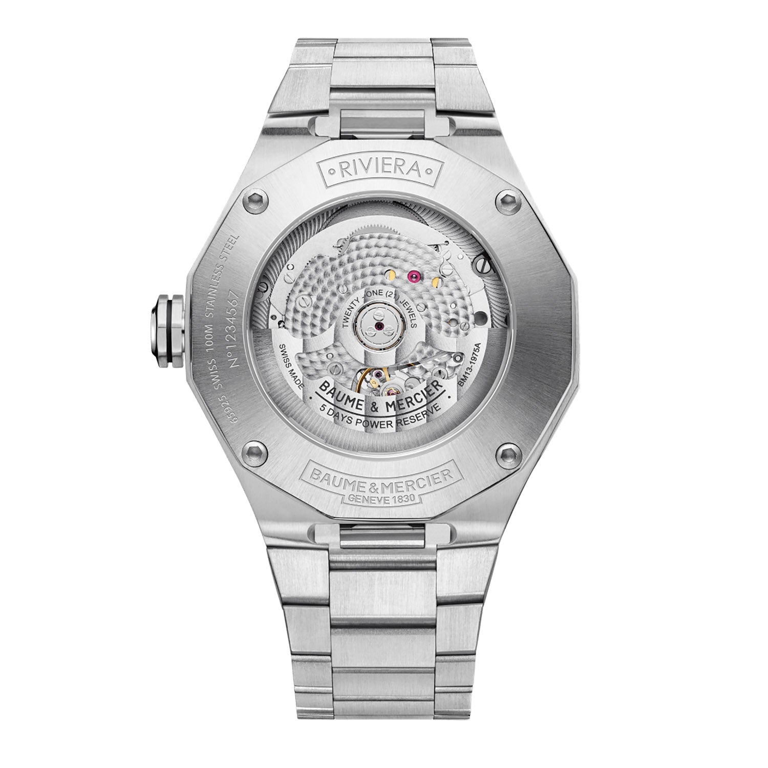 Baume & Mercier Riviera Automatic Watch, Date Display - 42mm
