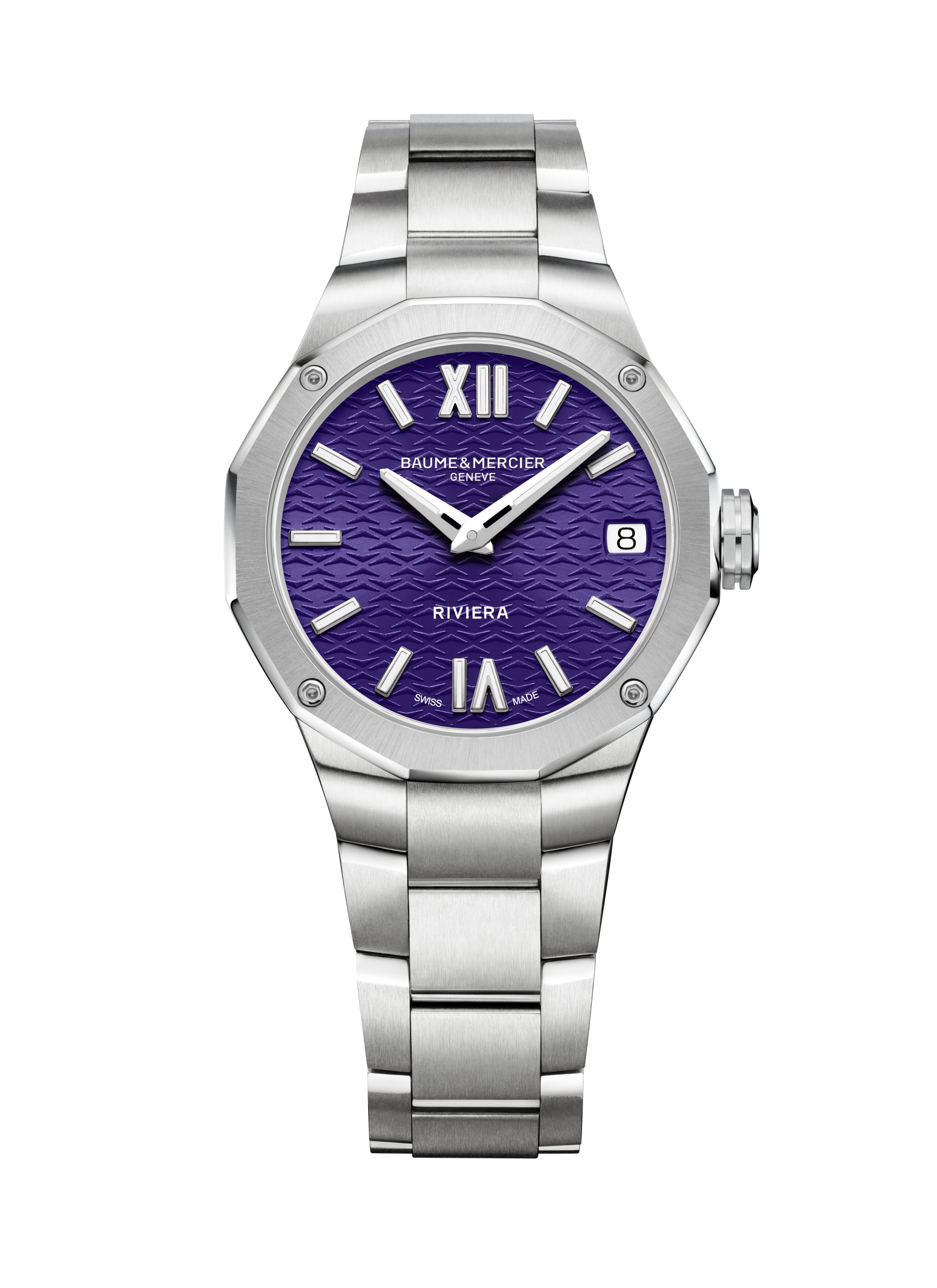 Baume & Mercier Riviera Quartz Watch Date Display - 33mm