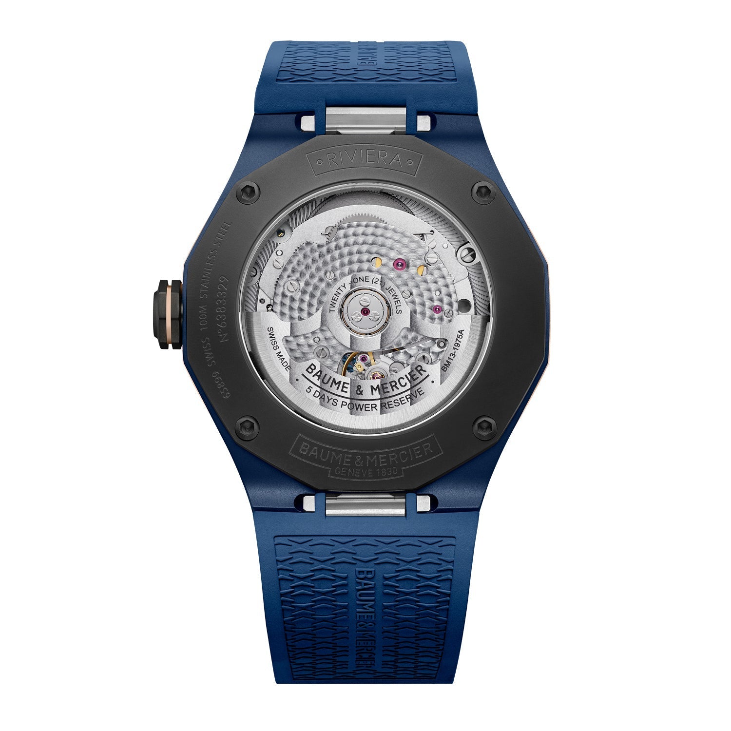 Baume & Mercier Riviera 10769 Automatic, Steel Titanium Men's Watch 42mm