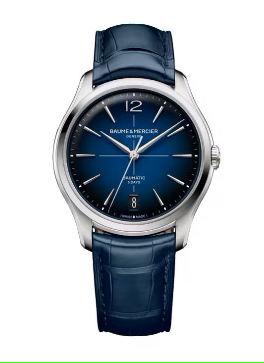 Baume & Mercier Clifton 10771 Automatic, Date Display Men's Watch 39mm