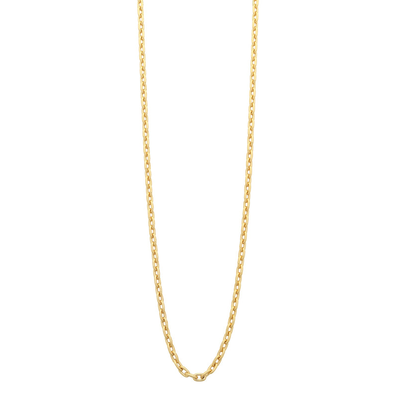 9ct Gold Silver Filled 50cm Chain