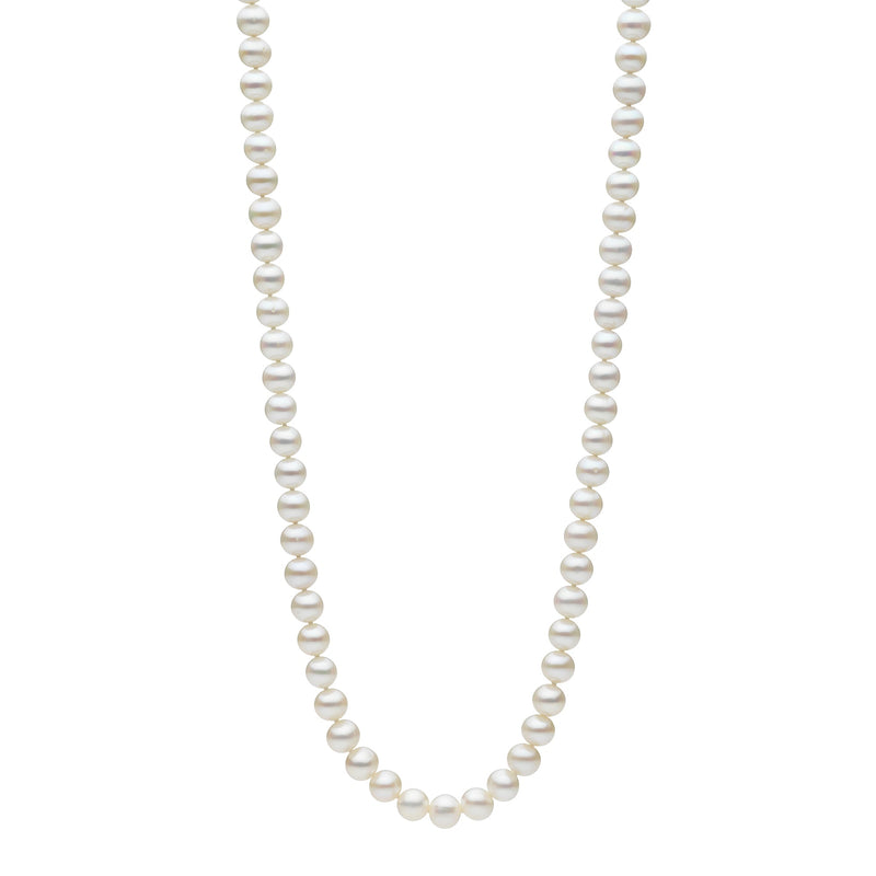 Sterling Silver Freshwater Pearl 45cm Strand Necklace