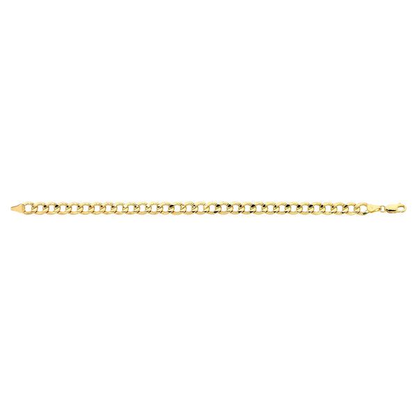 9ct Gold Silver Filled 19cm Bracelet