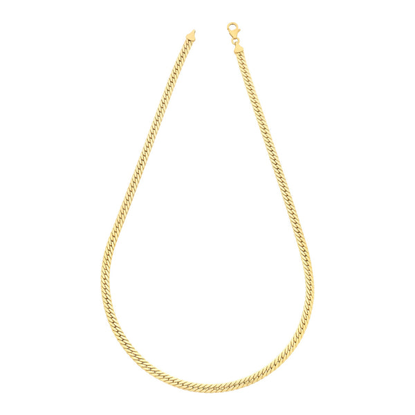 9ct Gold Silver Filled 45cm Chain
