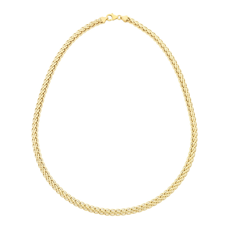 9ct Gold Silver Filled 45cm Chain