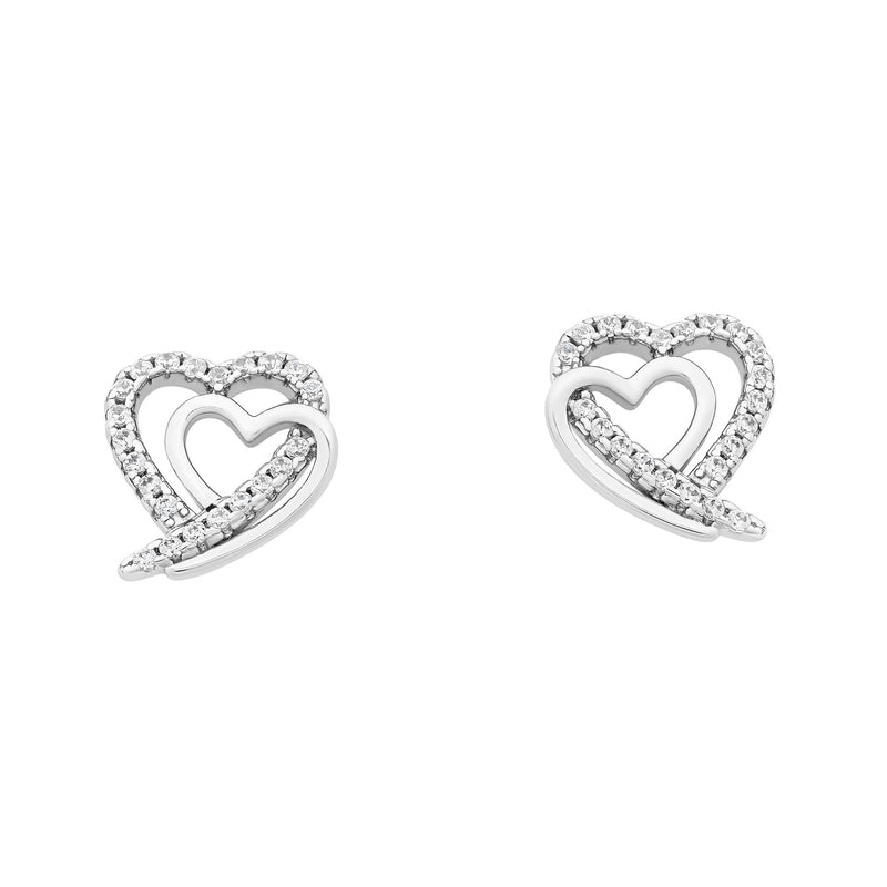 Sterling Silver Cubic Zirconia Earrings