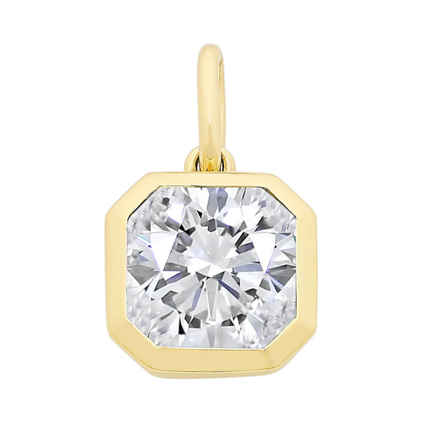 9ct Gold Cubic Zirconia Pendant