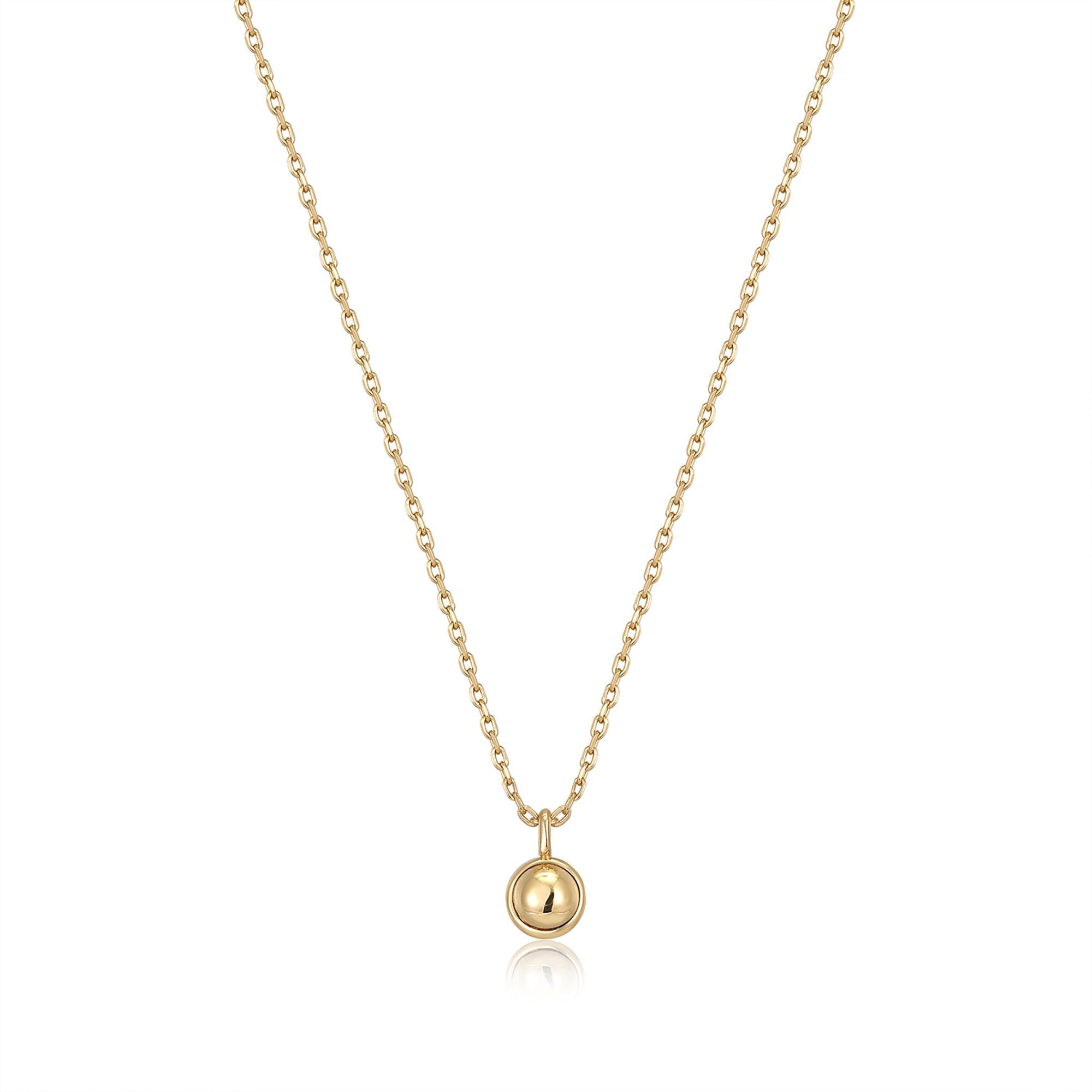 Ania Haie Gold Orb Drop Pendant Necklace