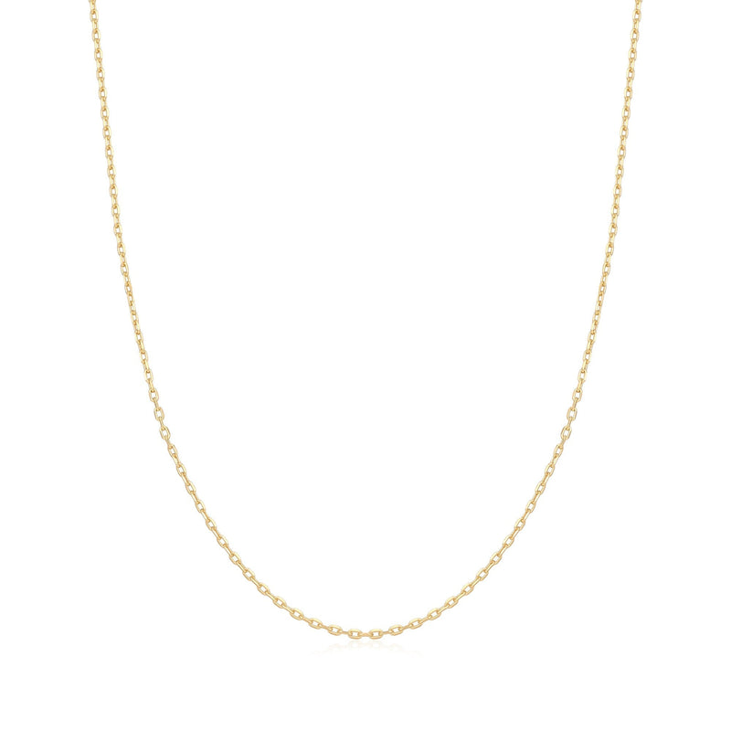 Ania Haie Gold Mini Link Charm Chain Necklace