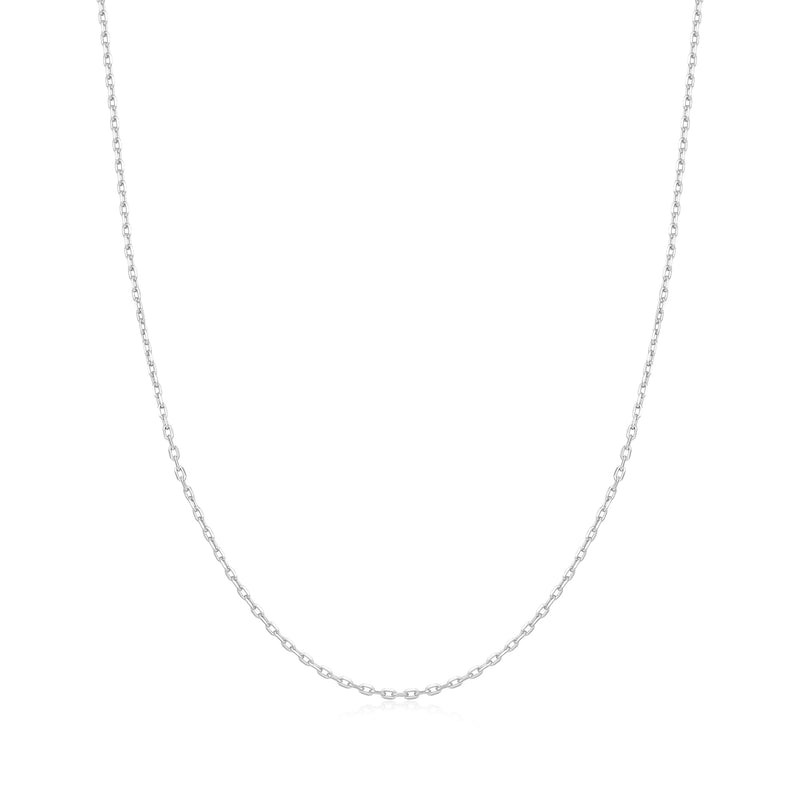 Ania Haie Silver Mini Link Charm Chain Necklace