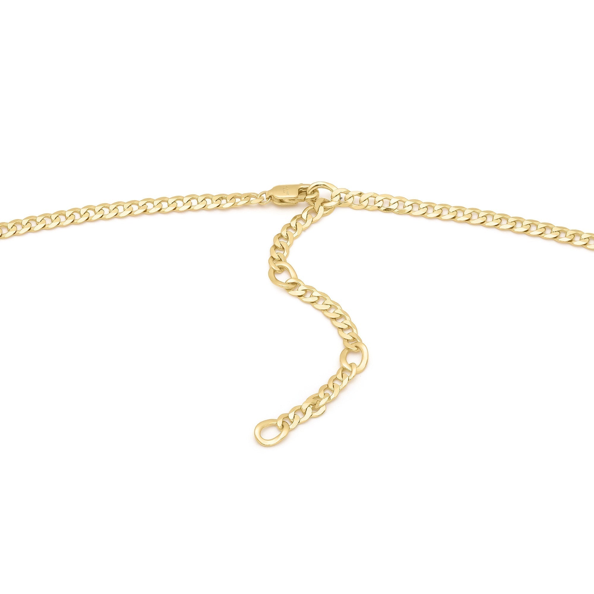 Ania Haie Gold Curb Chain Charm Connector Necklace