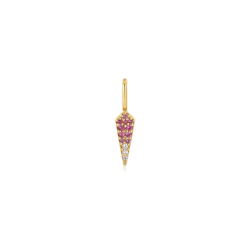 Ania Haie Gold Ombre Pink Charm