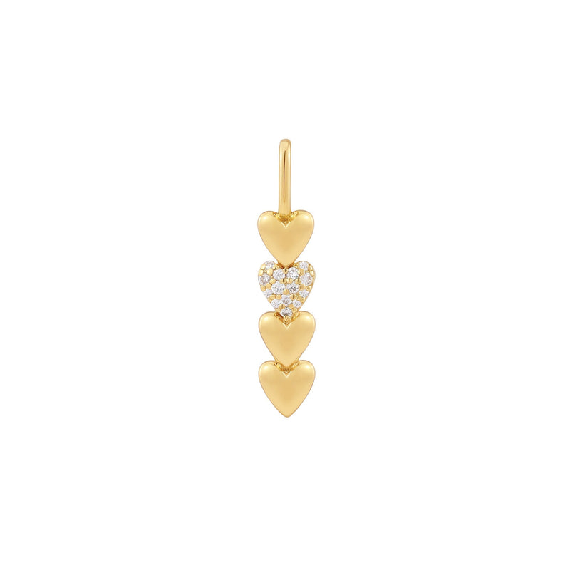 Ania Haie Gold Heart Bar Charm