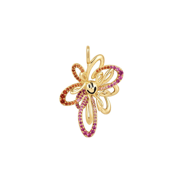 Ania Haie Gold Happy Flower Charm