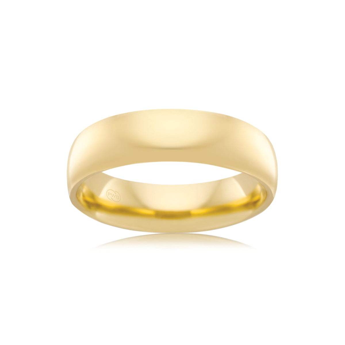 9ct Yellow Gold Original Comfort Wedding Ring
