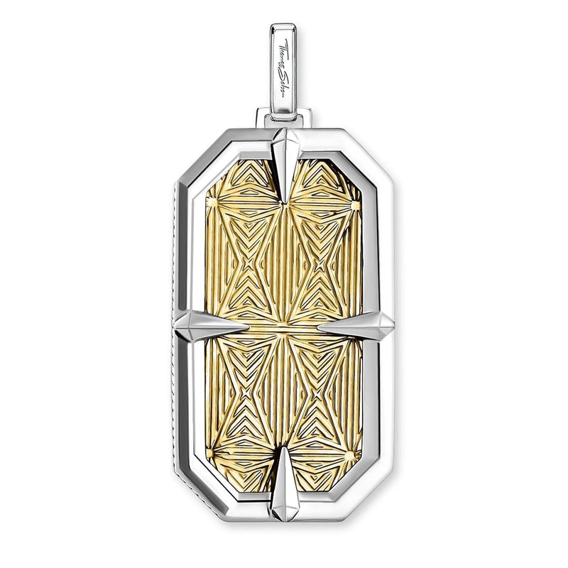 Thomas Sabo Pendant Compass Star Gold