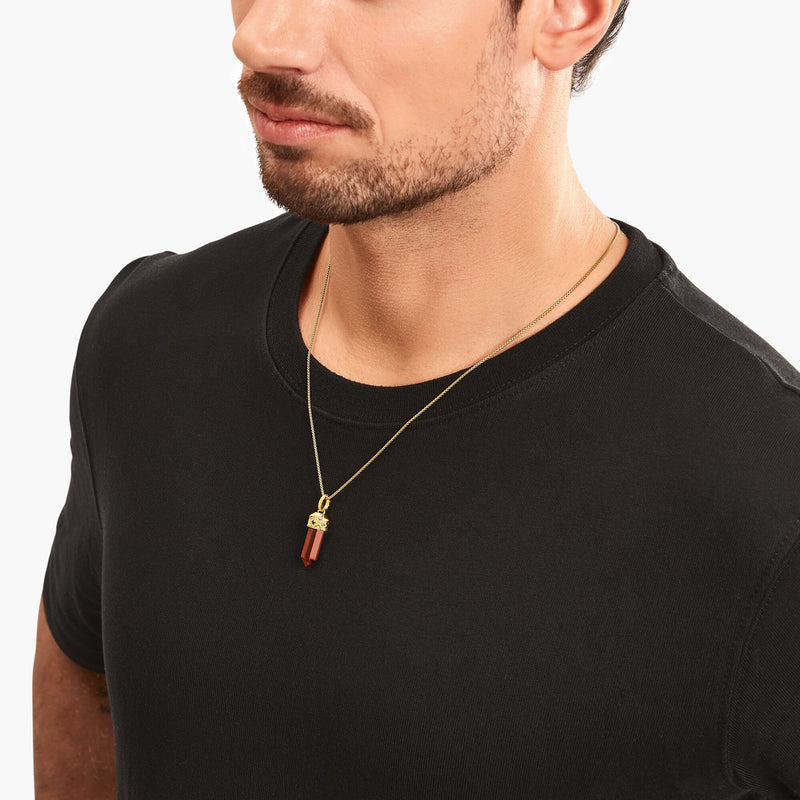 THOMAS SABO Crystal Pendant made from Red Tiger's Eye