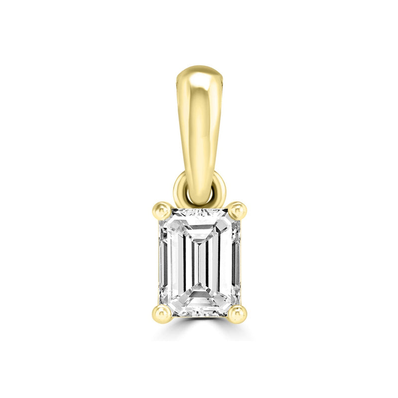 0.25ct HI I1 Diamond Pendant in 9ct Yellow Gold