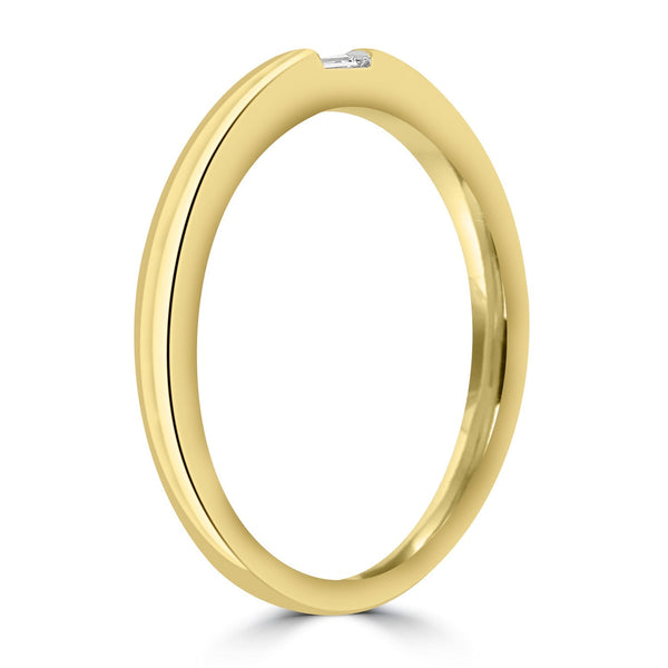 0.02ct HI I1 Diamond Ring in 9ct Yellow Gold