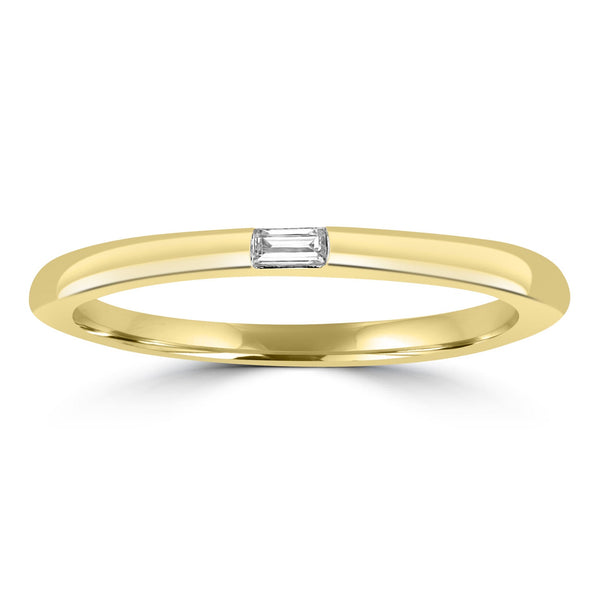 0.02ct HI I1 Diamond Ring in 9ct Yellow Gold