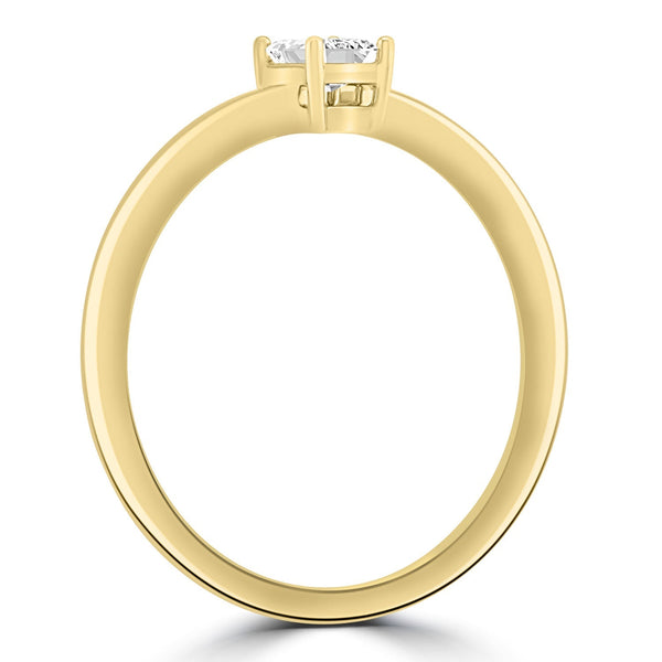 0.25ct HI I1 Diamond Ring in 9ct Yellow Gold