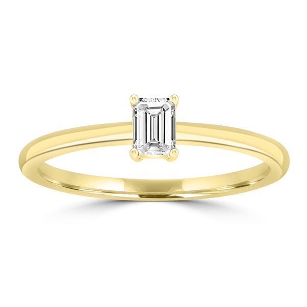 0.25ct HI I1 Diamond Ring in 9ct Yellow Gold