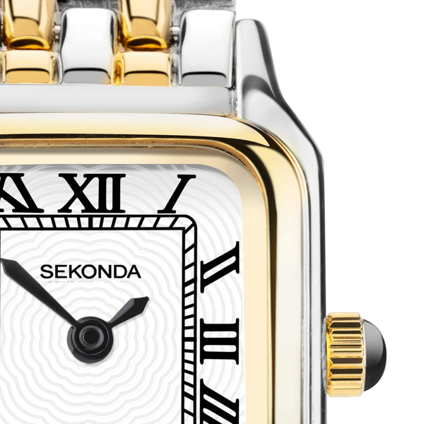 Sekonda Monica Silver & Gold Watch - SK40125