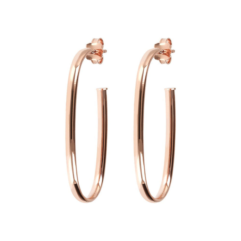 Bronzallure Semioval Earrings