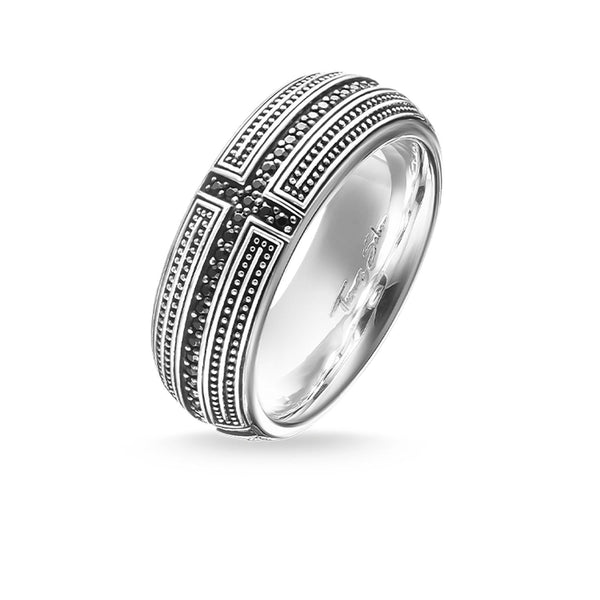 Thomas Sabo Band Ring "Cross Pave"