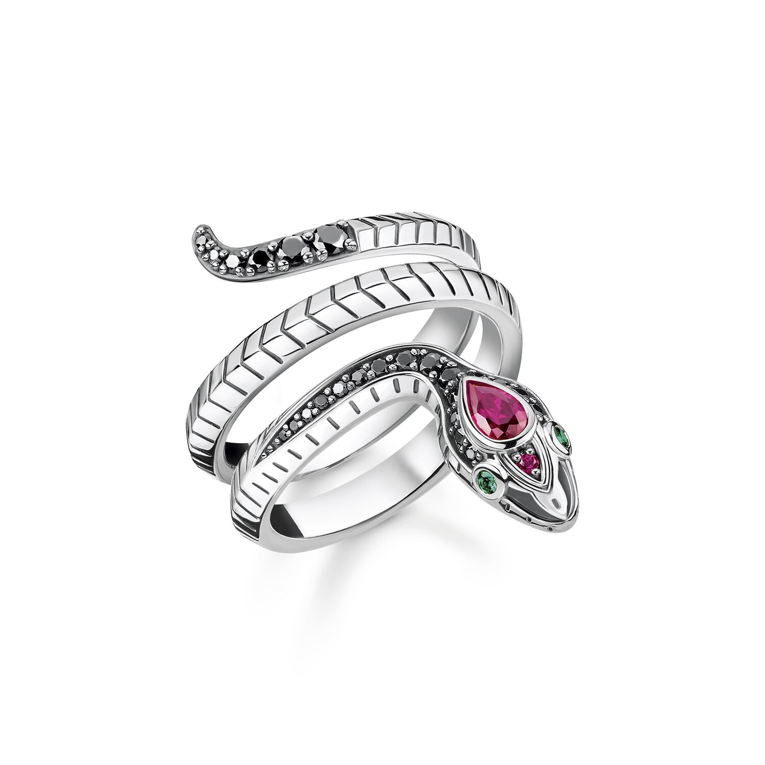 THOMAS SABO Ring Snake Silver