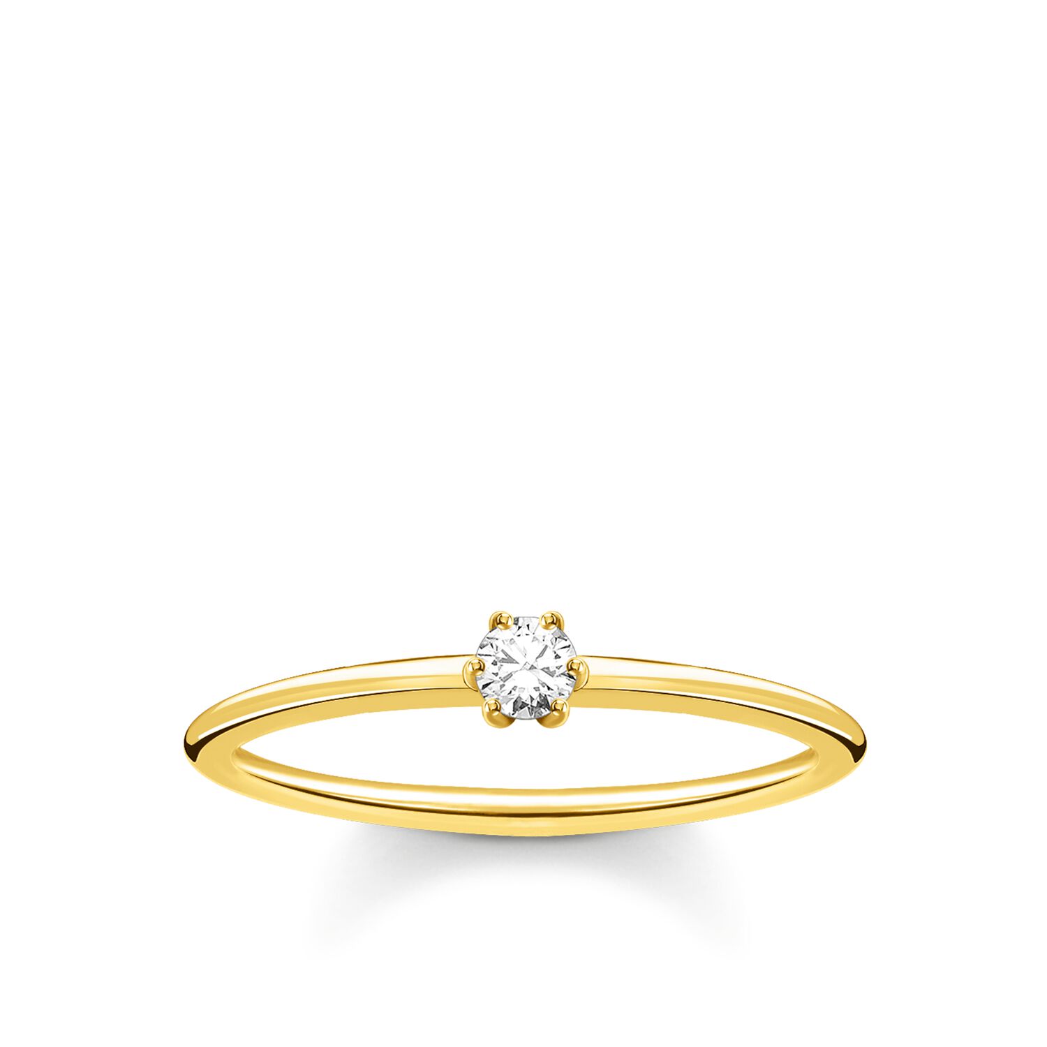 THOMAS SABO Ring White Stone