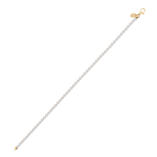 Bronzallure Altissima Tennis Golden Bracelet