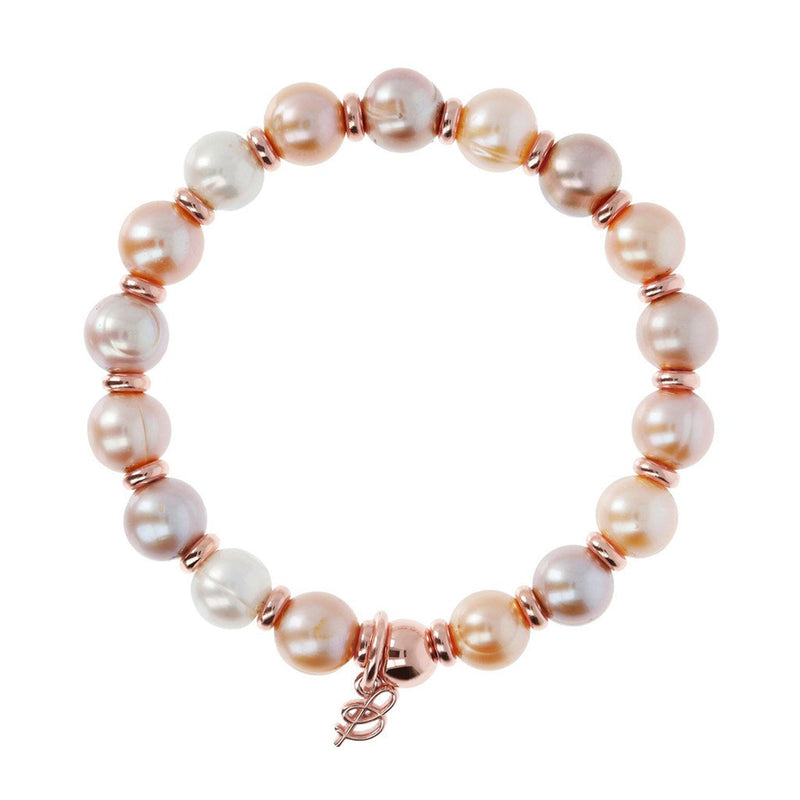 Bronzallure Maxima Pearl Stretch Bracelet