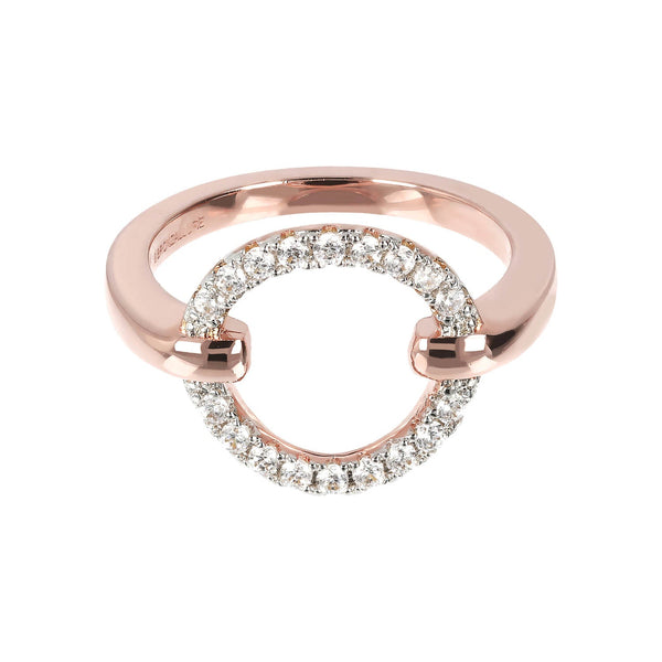 Bronzallure Pavé Circle Ring