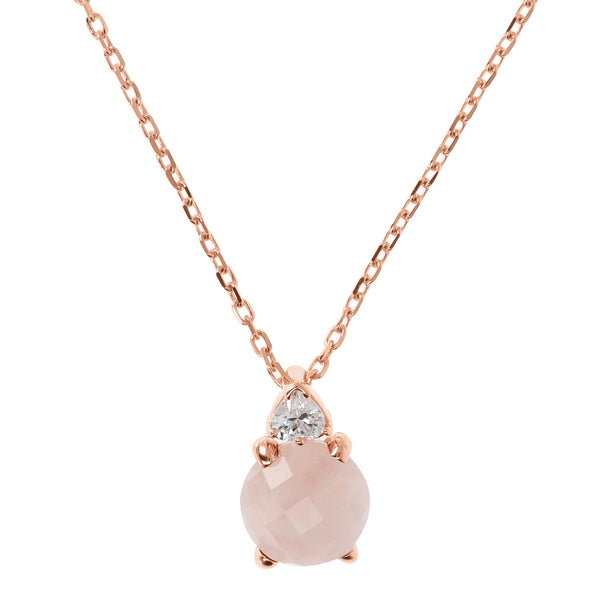 Bronzallure Felicia Necklace with CZ