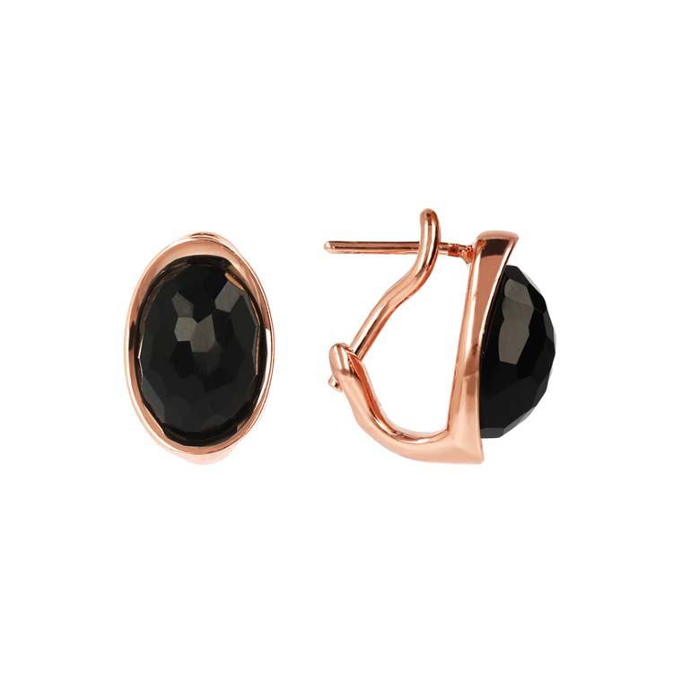 Bronzallure Felicia Black Onyx Earrings