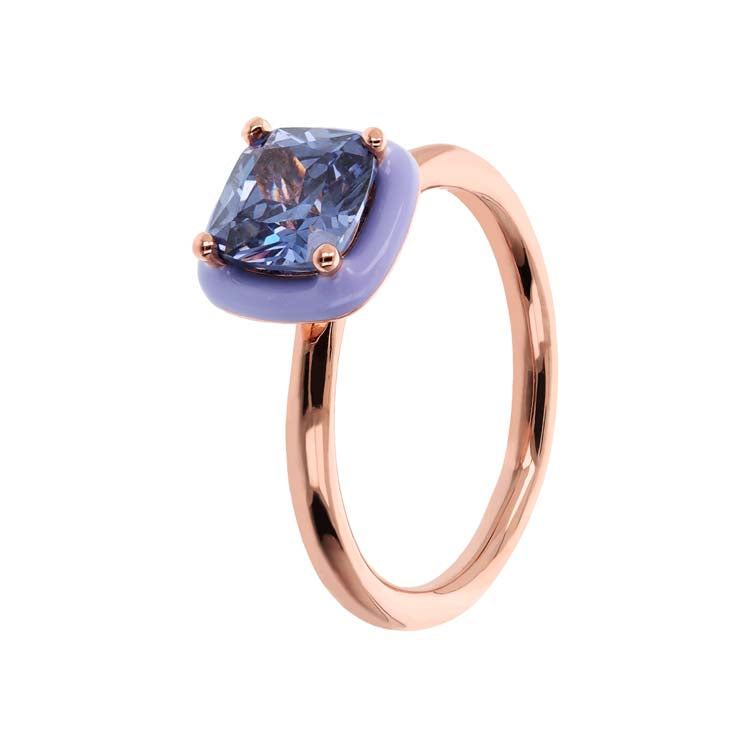 Bronzallure Altissima Purple Ring