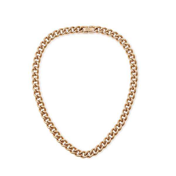 Daniel Wellington Chunky Chain Necklace Rose Gold