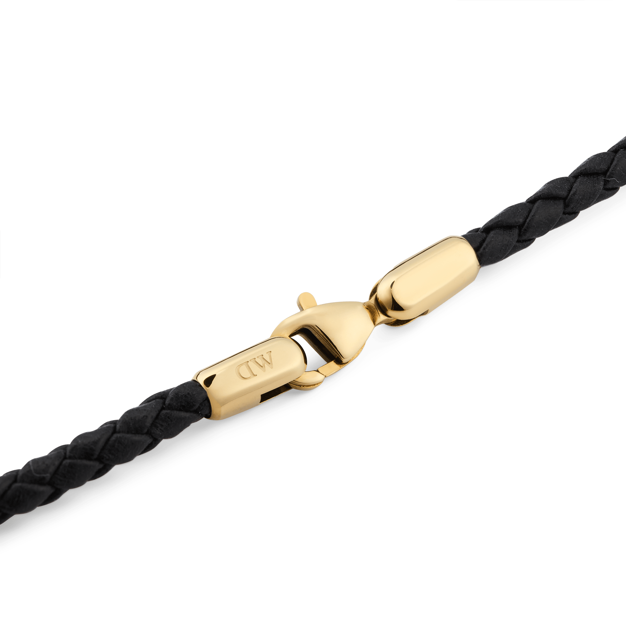 Daniel Wellington Daniel  Braided Leather Bracelet Sheffield 2.8 Gold