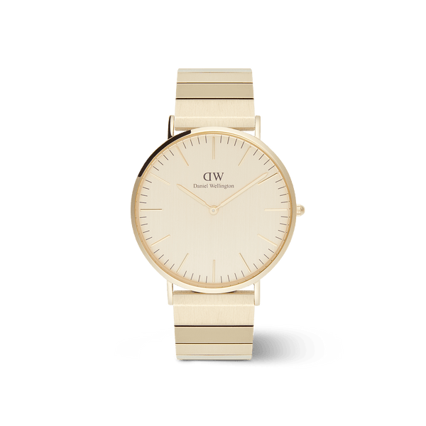 Daniel Wellington Classic Piano Link Gold Unitone Watch